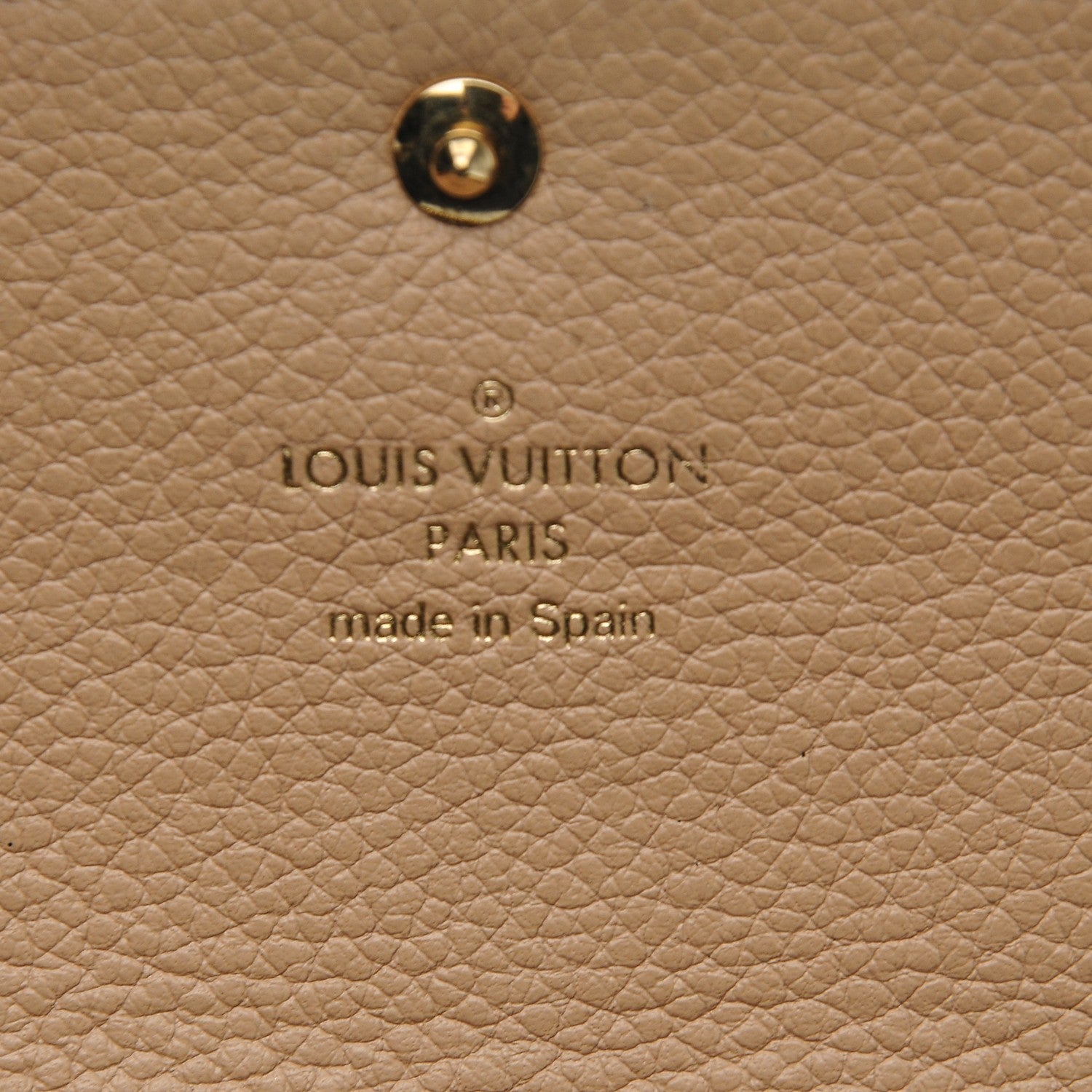 Louis Vuitton Empreinte Emilie Wallet Black Dune 6 of 6