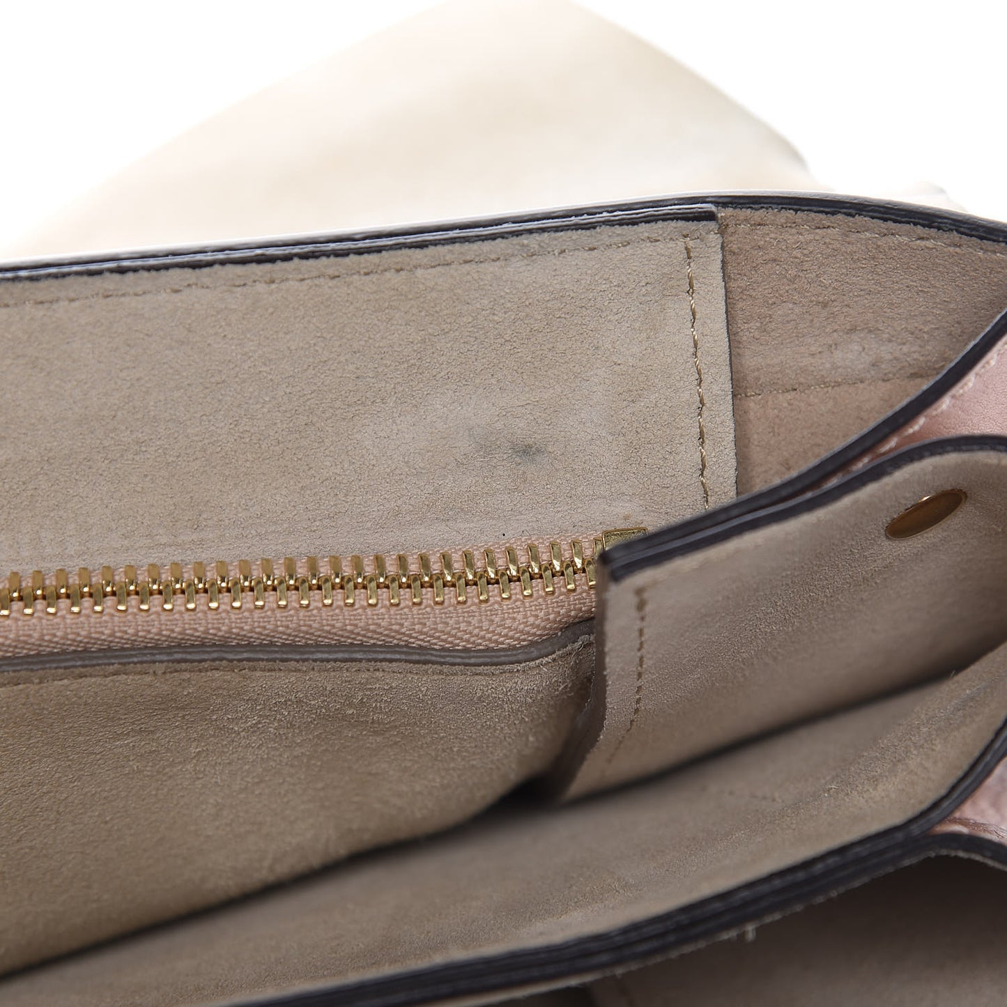 Calfskin Medium Faye Shoulder Bag Biscotti Beige
