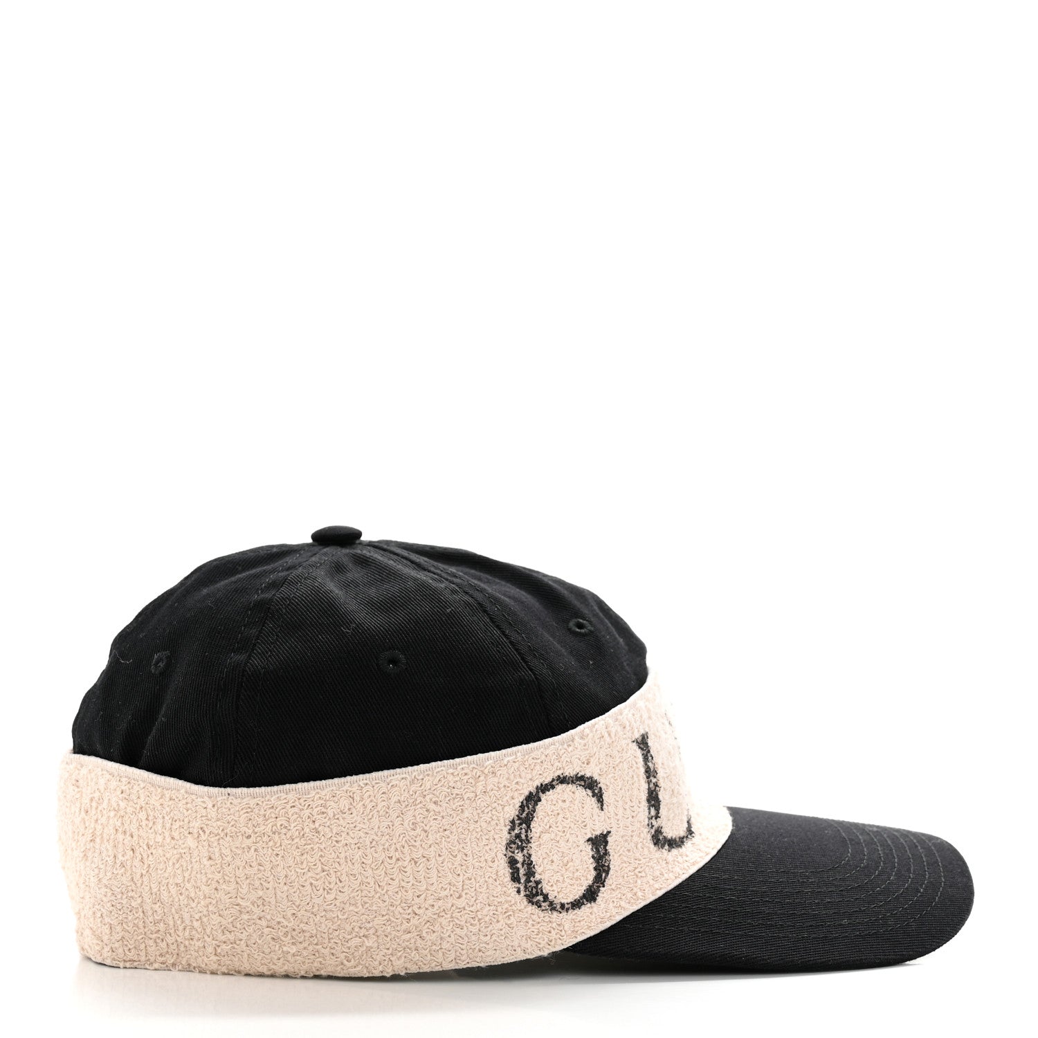 Gucci Gabardine Gucci Headband Baseball Hat S Black 4 of 10