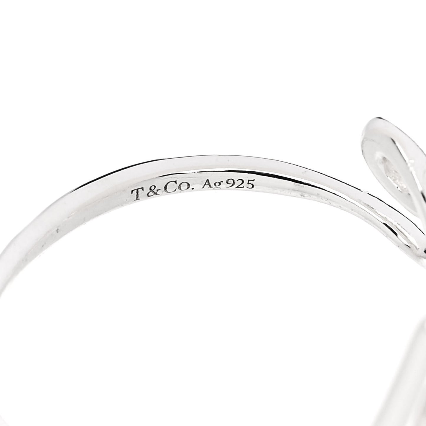 Sterling Silver Paloma Picasso Graffiti Love Ring 54 7