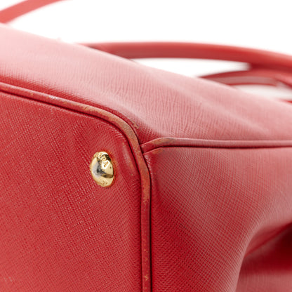Prada Saffiano Medium Galleria Double Zip Tote Fuoco 14 of 15