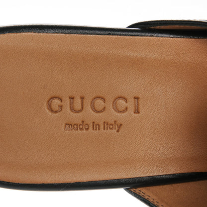 Gucci Calfskin Womens Princetown Slippers 36.5 Black 8 of 8