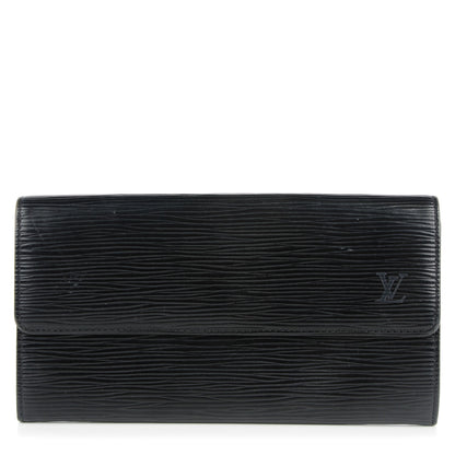 Louis Vuitton Epi Sarah Wallet Black 1 of 7