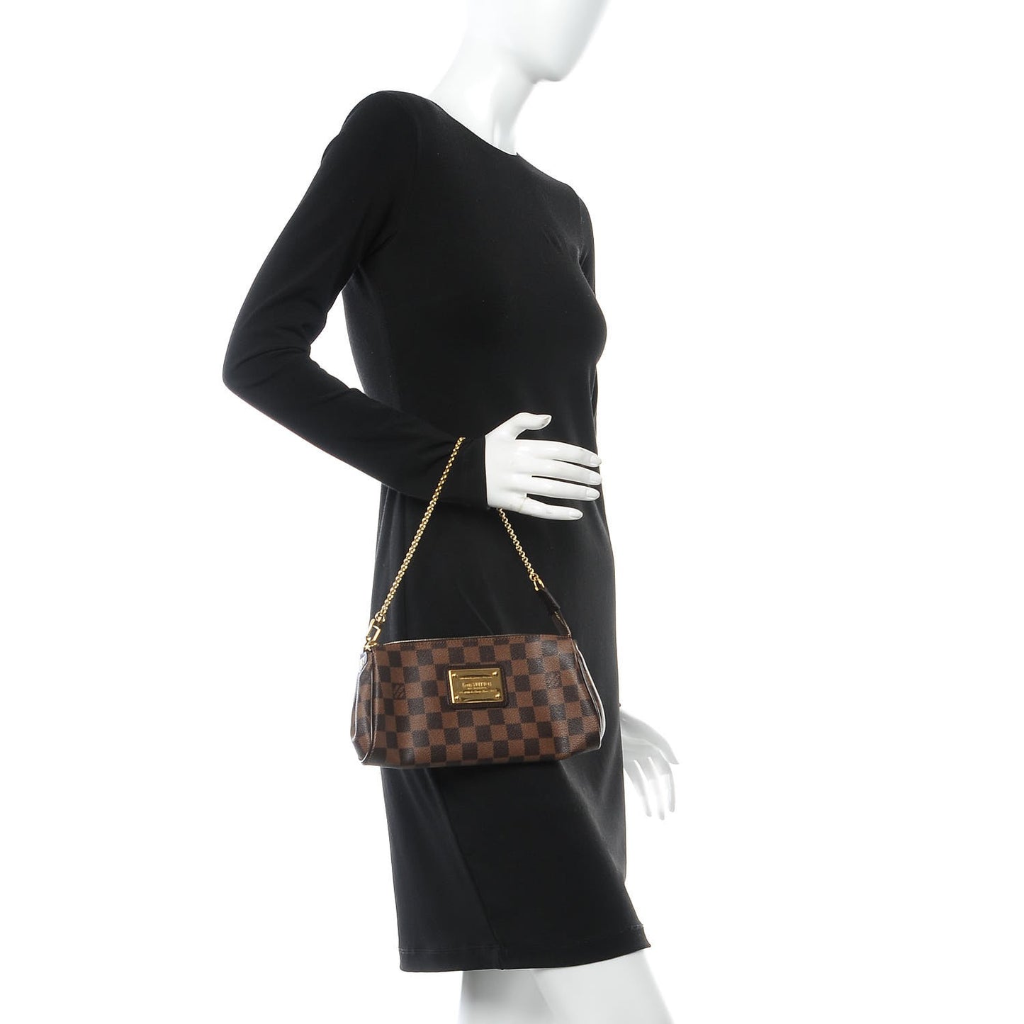 Damier Ebene Eva Clutch