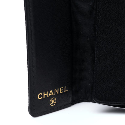 Chanel Caviar Timeless CC 6 Key Holder Case Black 4 of 5
