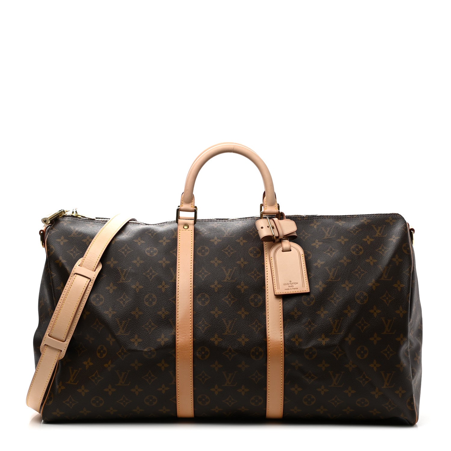 Louis Vuitton Monogram Keepall Bandouliere 55 1 of 13