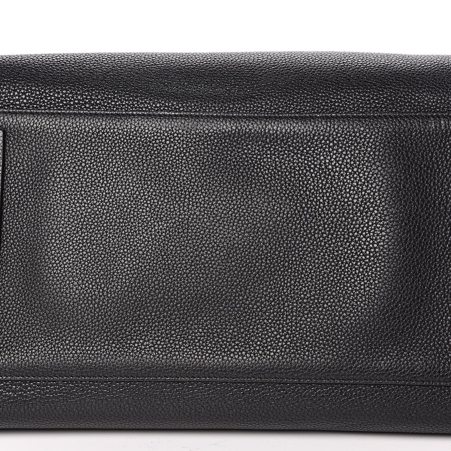 Grained Calfskin Large Souple Sac De Jour Black