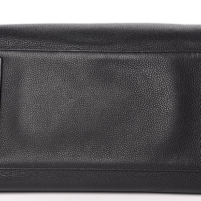 Saint Laurent Grained Calfskin Large Souple Sac De Jour Black 10 of 12