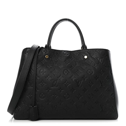 Louis Vuitton Empreinte Montaigne GM Black 1 of 4