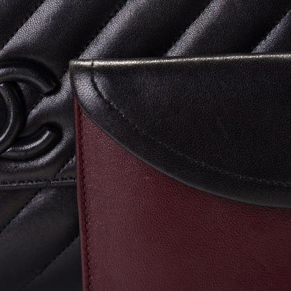 Chanel Lambskin Quilted Jumbo Coco Vintage Flap Black 7 of 15
