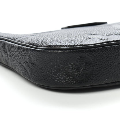 Louis Vuitton Empreinte Monogram Giant Multi Pochette Accessories Mini Pochette Black 7 of 8