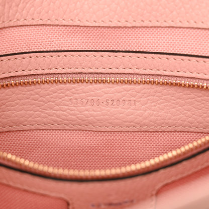 Gucci New Denim GG Monogram Calfskin Love Parade Small Jackie 1961 Hobo Light Pink 6 of 10