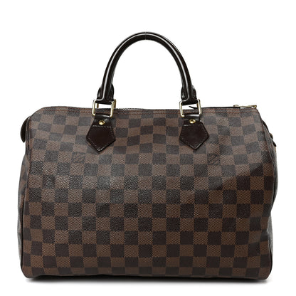 Louis Vuitton Damier Ebene Speedy 30 1 of 11