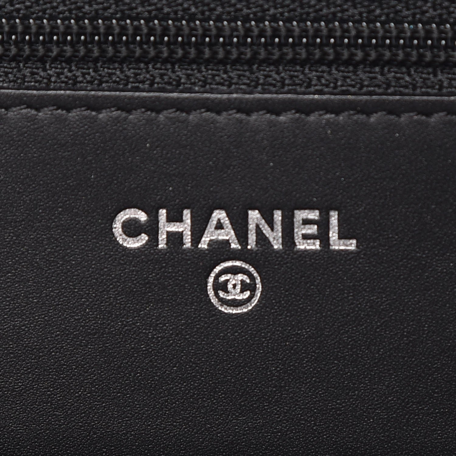 Chanel Patent Quilted Brilliant Wallet On Chain WOC Black 6 of 9