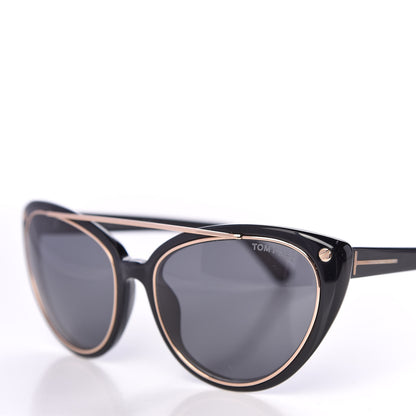 Tom Ford Edita Sunglasses TF384 Black 7 of 7