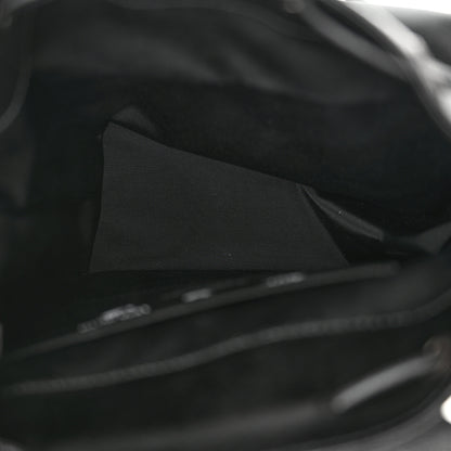 Off-White Saffiano Diag Backpack Black White 5 of 12