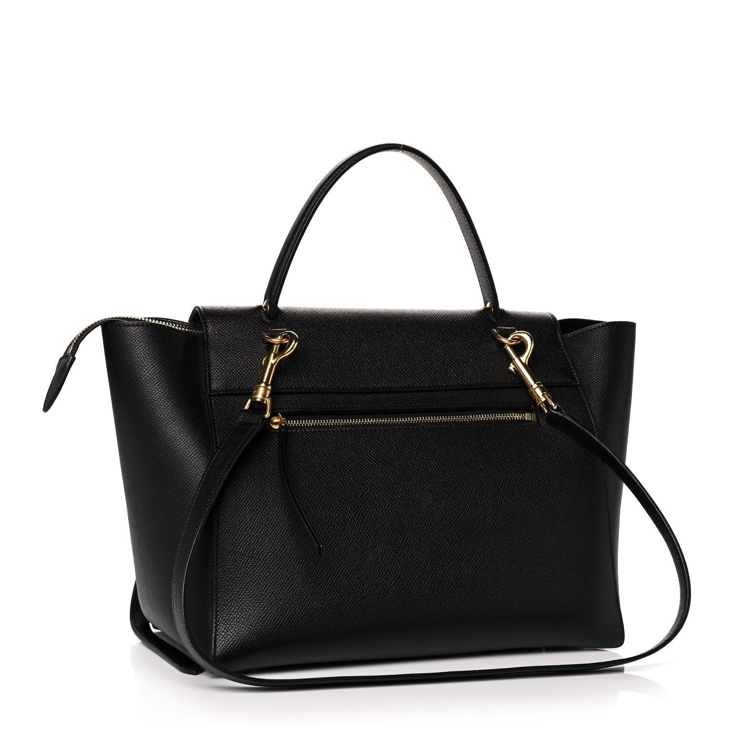 Celine Grained Calfskin Mini Belt Bag Black 3 of 15