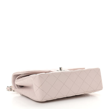 Chanel Lambskin Quilted Small Double Flap Light Purple 4 of 12