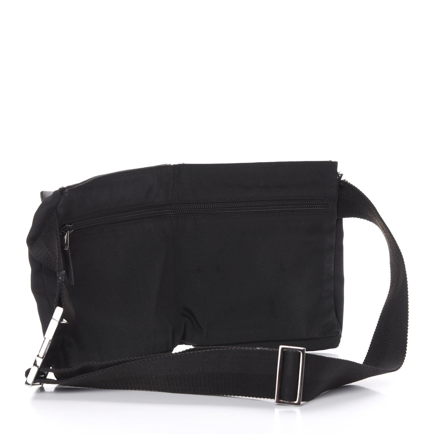 Gucci Canvas Double Pocket Belt Bag Black 3 of 8