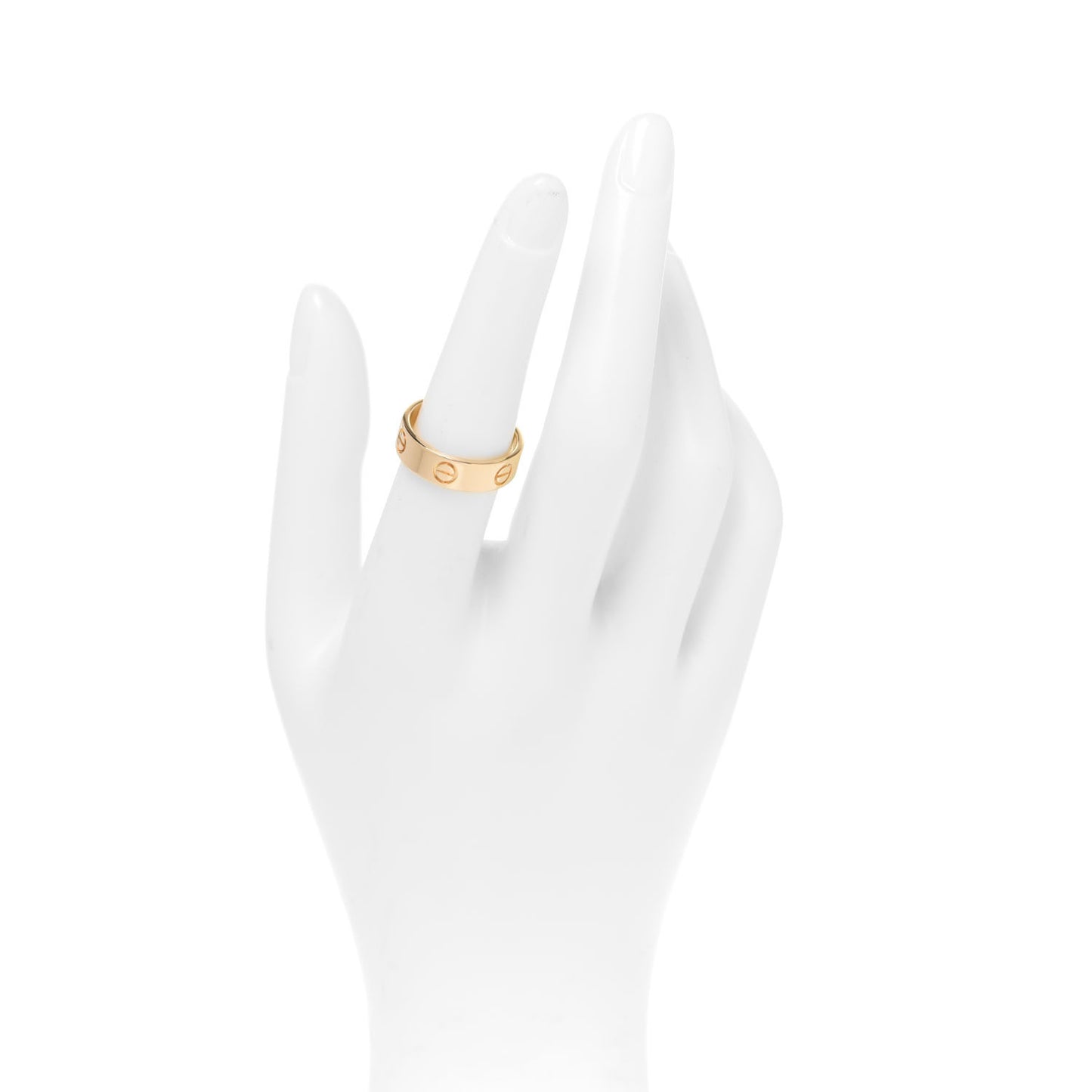 18K Yellow Gold 5.5mm LOVE Ring 54 7