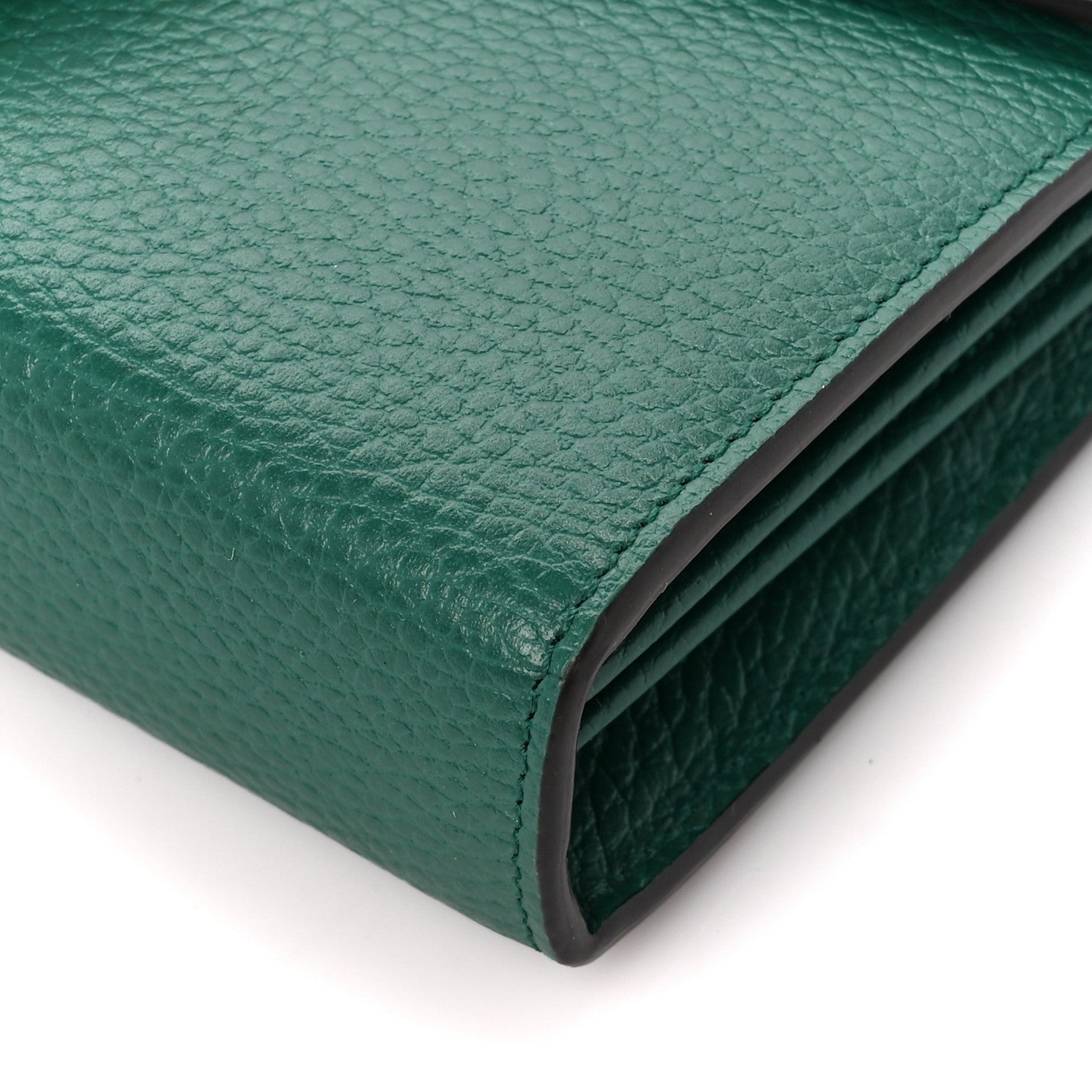 Gucci Calfskin Mini Dionysus Chain Wallet Emerald 12 of 12