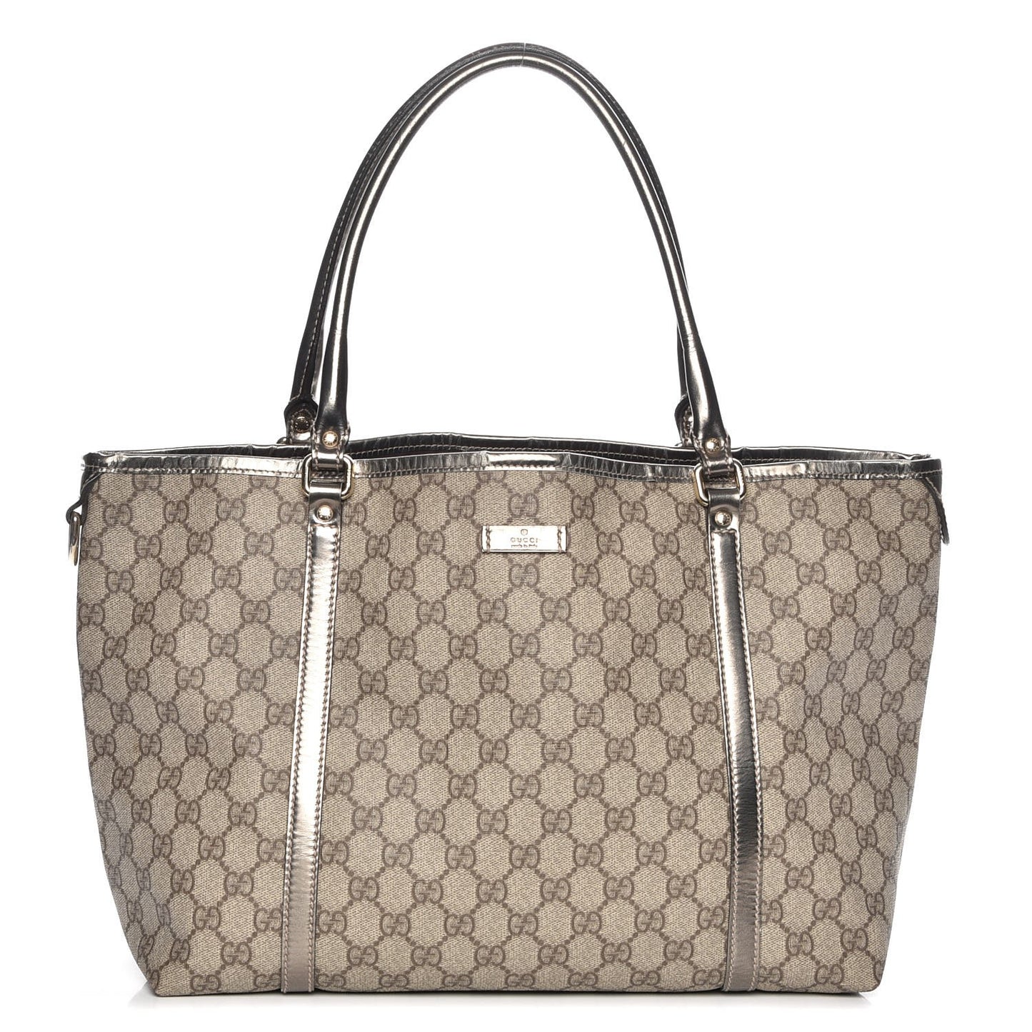 GG Plus Monogram Medium Joy Tote Gold