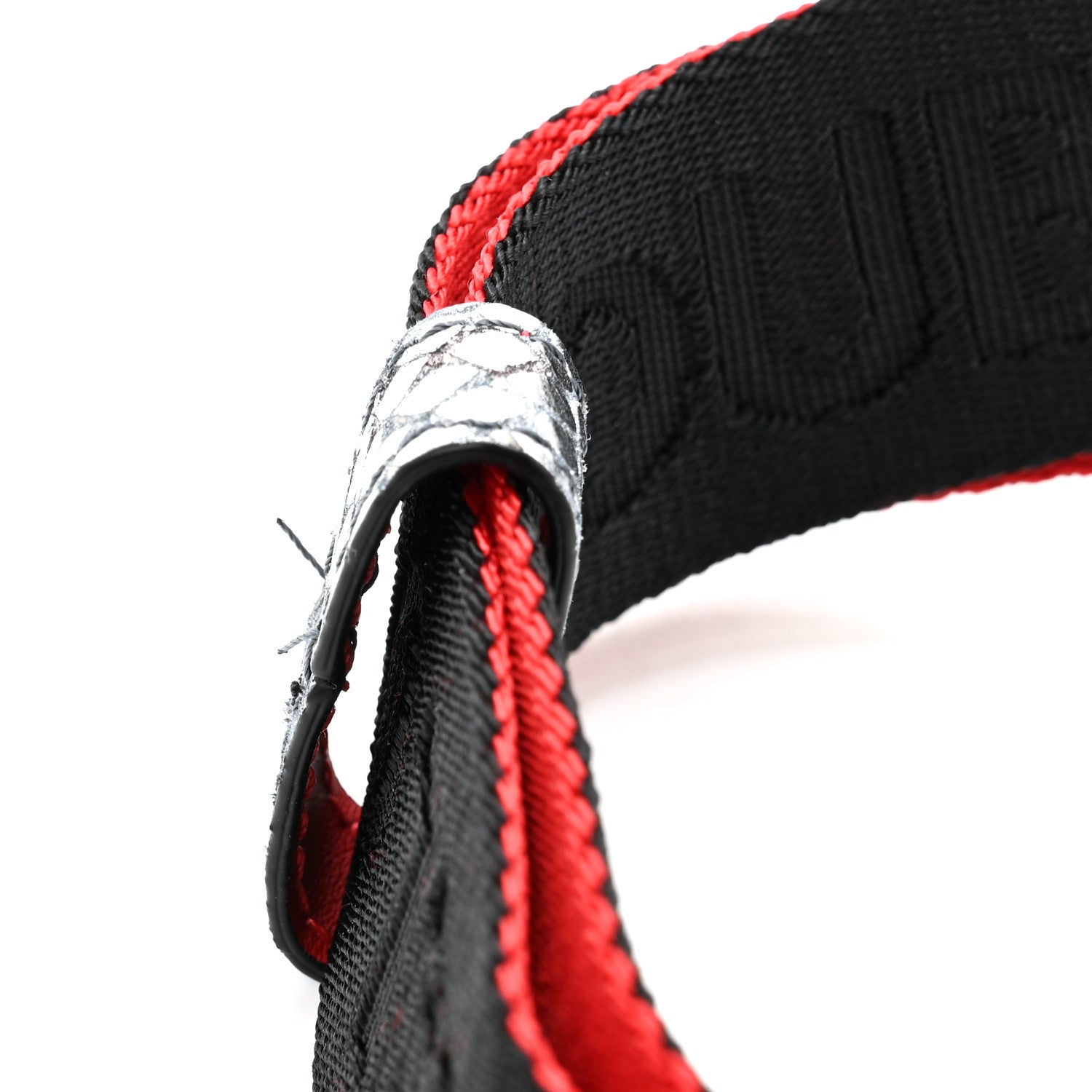 Christian Louboutin Metallic Snakeskin Spiked Explorafunk Wallet On Strap Gunmetal Black Multicolor 12 of 12