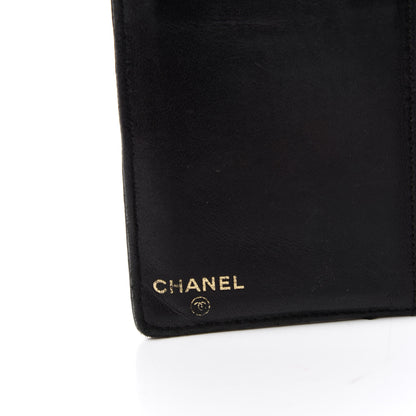 Chanel Caviar Timeless CC Compact French Wallet Black 6 of 7