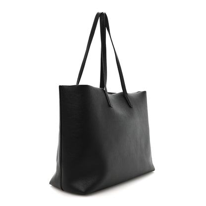 Saint Laurent Calfskin Large Shopping Tote Black 3 of 10