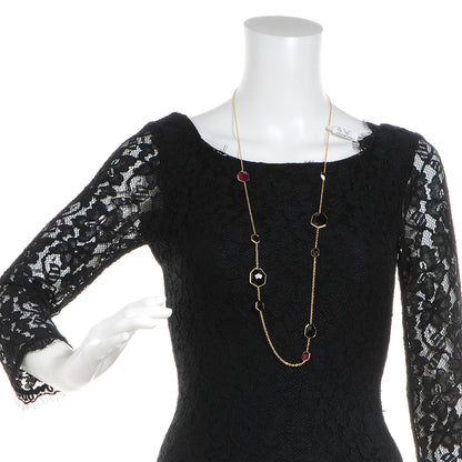David Yurman IPPOLITA 18k Gold Rock Candy Long Necklace Black Onyx African Ruby Garnet 2 of 9