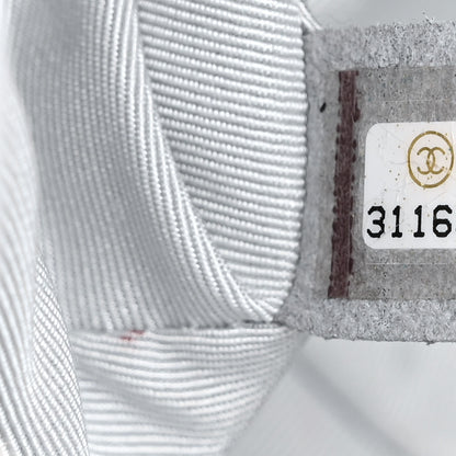 Chanel Metallic Lambskin Quilted Medium Chanel 19 Flap Silver 7 of 12