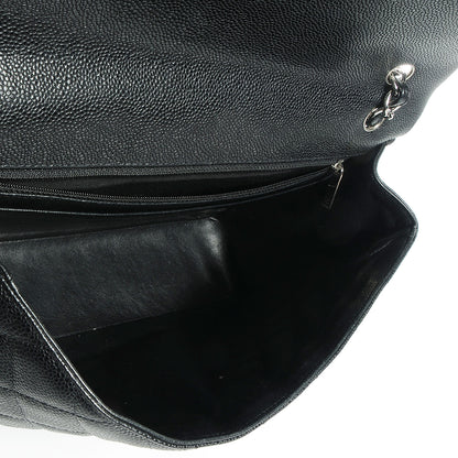 Chanel Caviar Maxi Single Flap Black 6 of 8