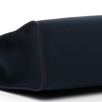 Hermes Toile Vache Hunter Herbag Zip PM 31 Bleu Marine 6 of 11