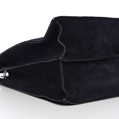 Celine Suede New Shoulder Bag Navy 7 of 8