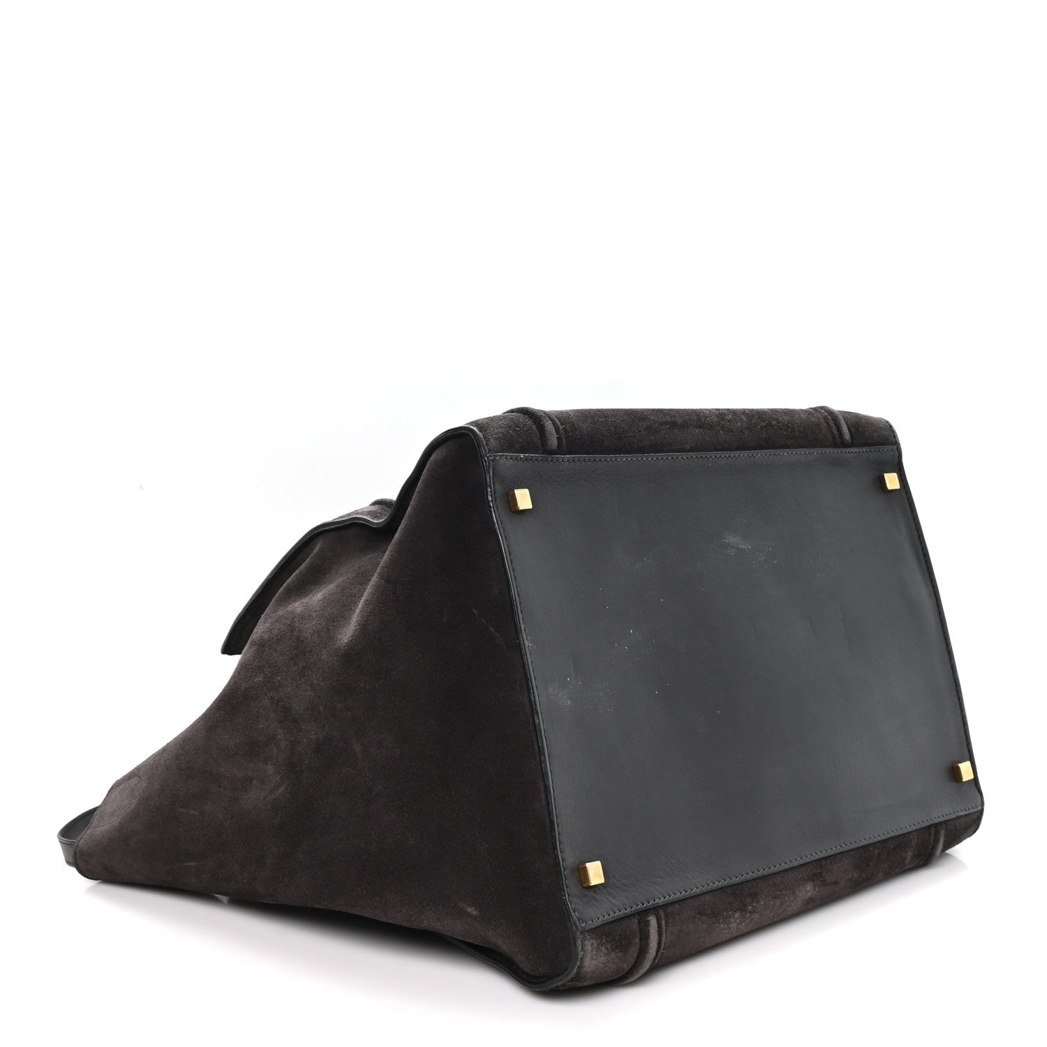 Celine Suede Large Phantom Luggage Anthracite 4 of 10