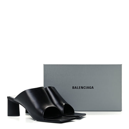 Balenciaga Smooth Calfskin Moon 60mm Sandals 41.5 Black 10 of 10