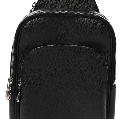 Louis Vuitton Taiga Avenue Sling Bag NM Black 7 of 9