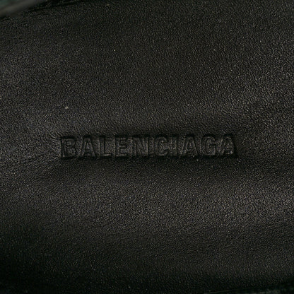 Balenciaga Calfskin Braided Derby Loafers 41 Green 7 of 9