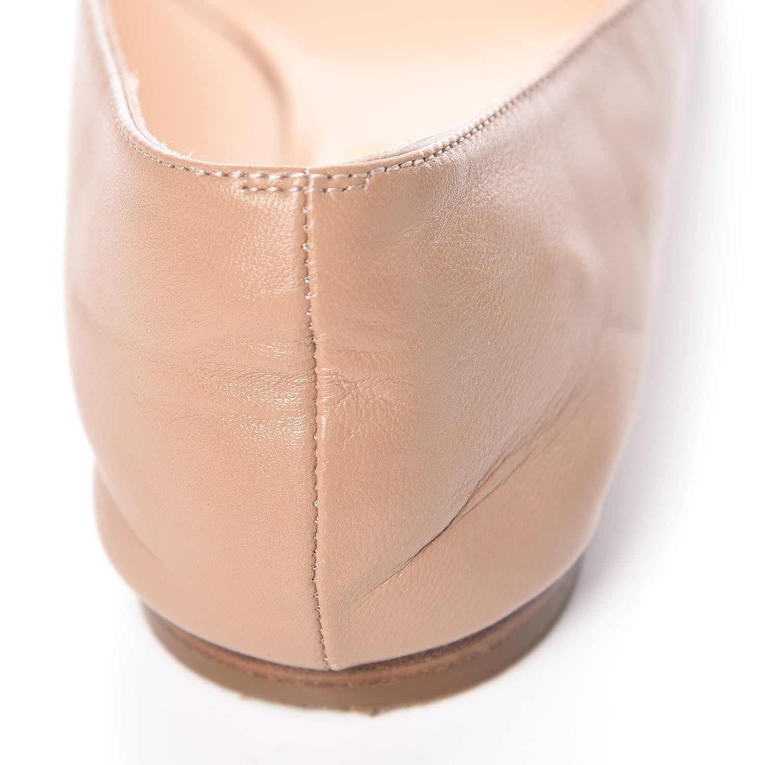 Christian Louboutin Nappa Eloise Flats 37 Nude 16 of 18