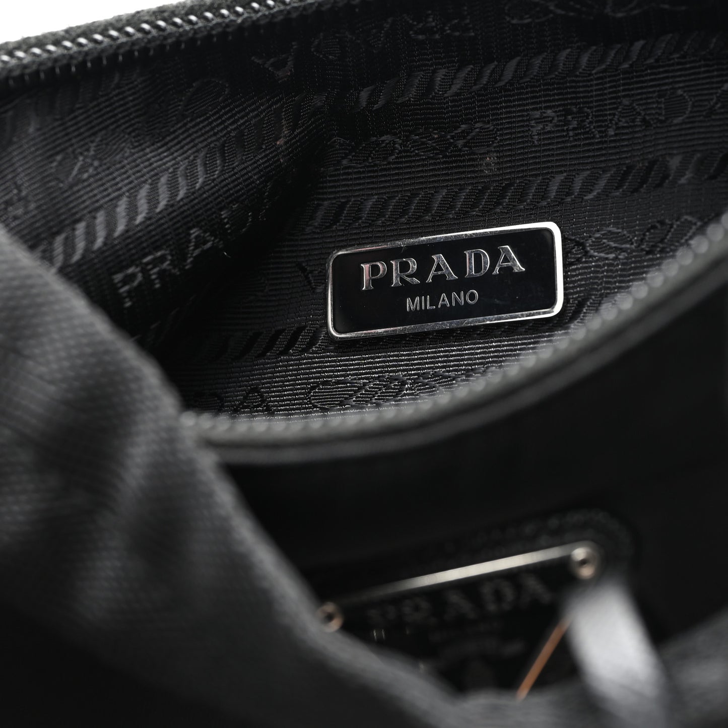 Tessuto Nylon Mini Re-Edition 2000 Bag Black