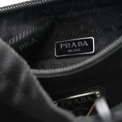 Prada Tessuto Nylon Mini Re-Edition 2000 Bag Black 6 of 10