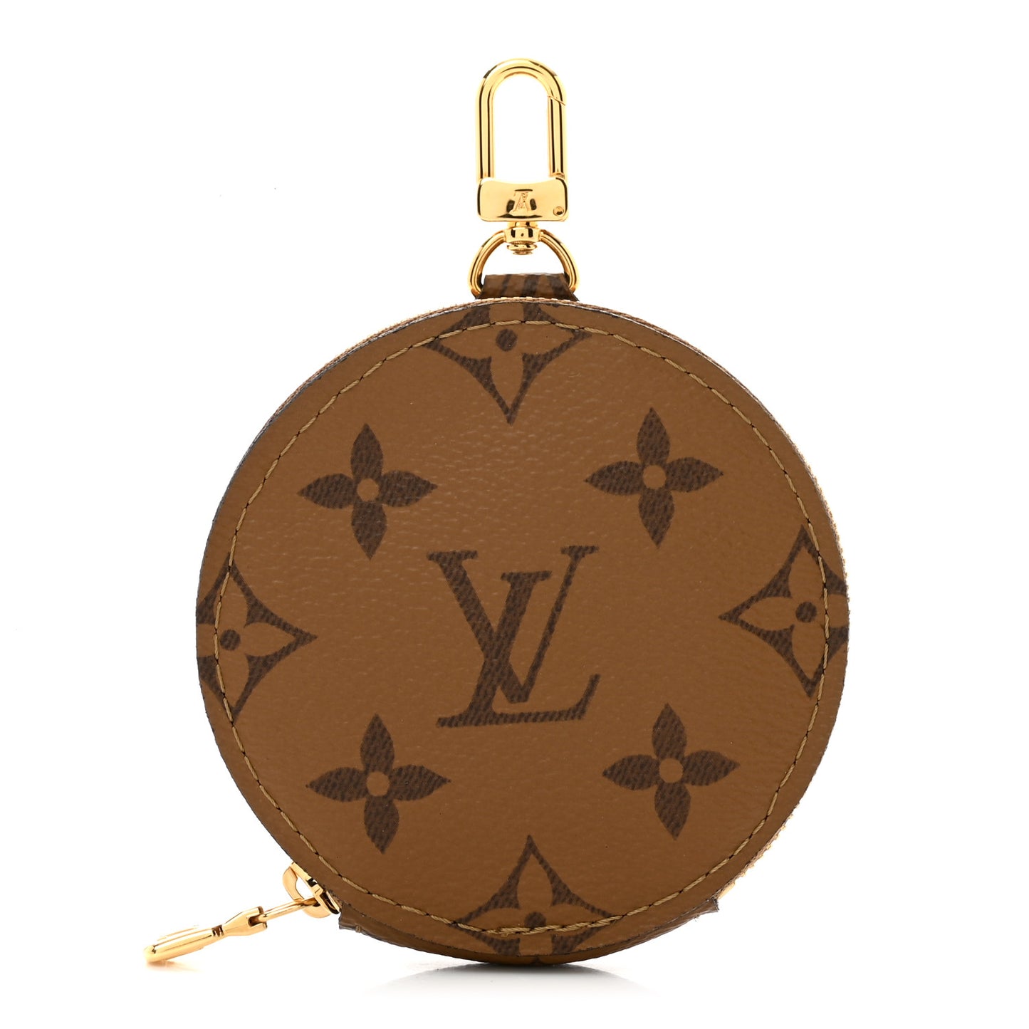 Reverse Monogram Bandouliere Round Coin Purse