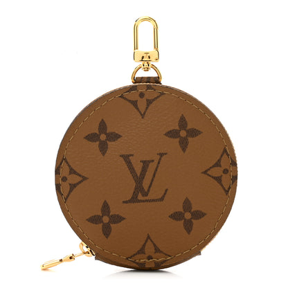 Louis Vuitton Reverse Monogram Bandouliere Round Coin Purse 1 of 7