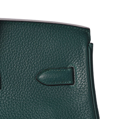 Hermes Togo Birkin 35 Malachite 10 of 39