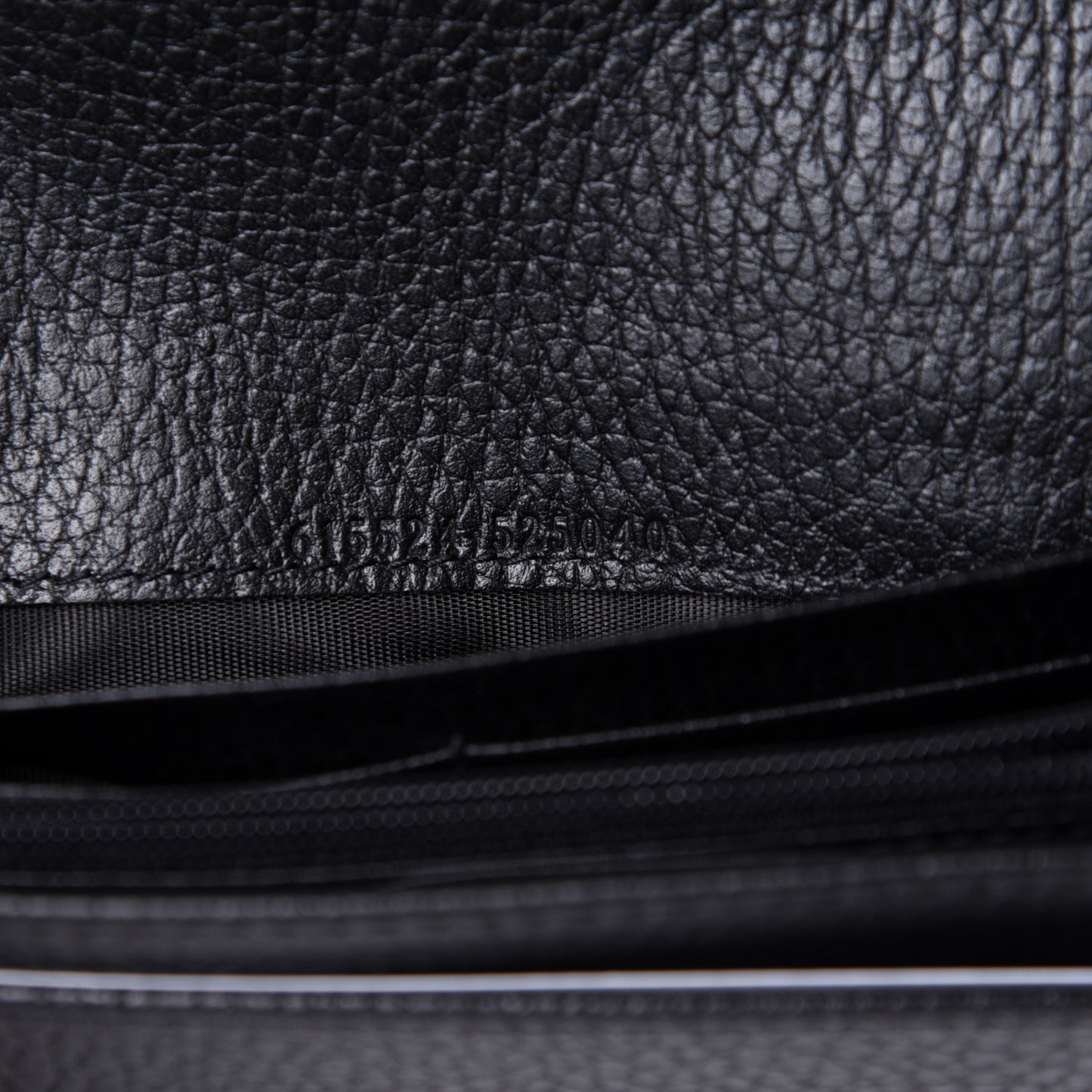 Dollar Calfskin Interlocking G Continental Wallet Black