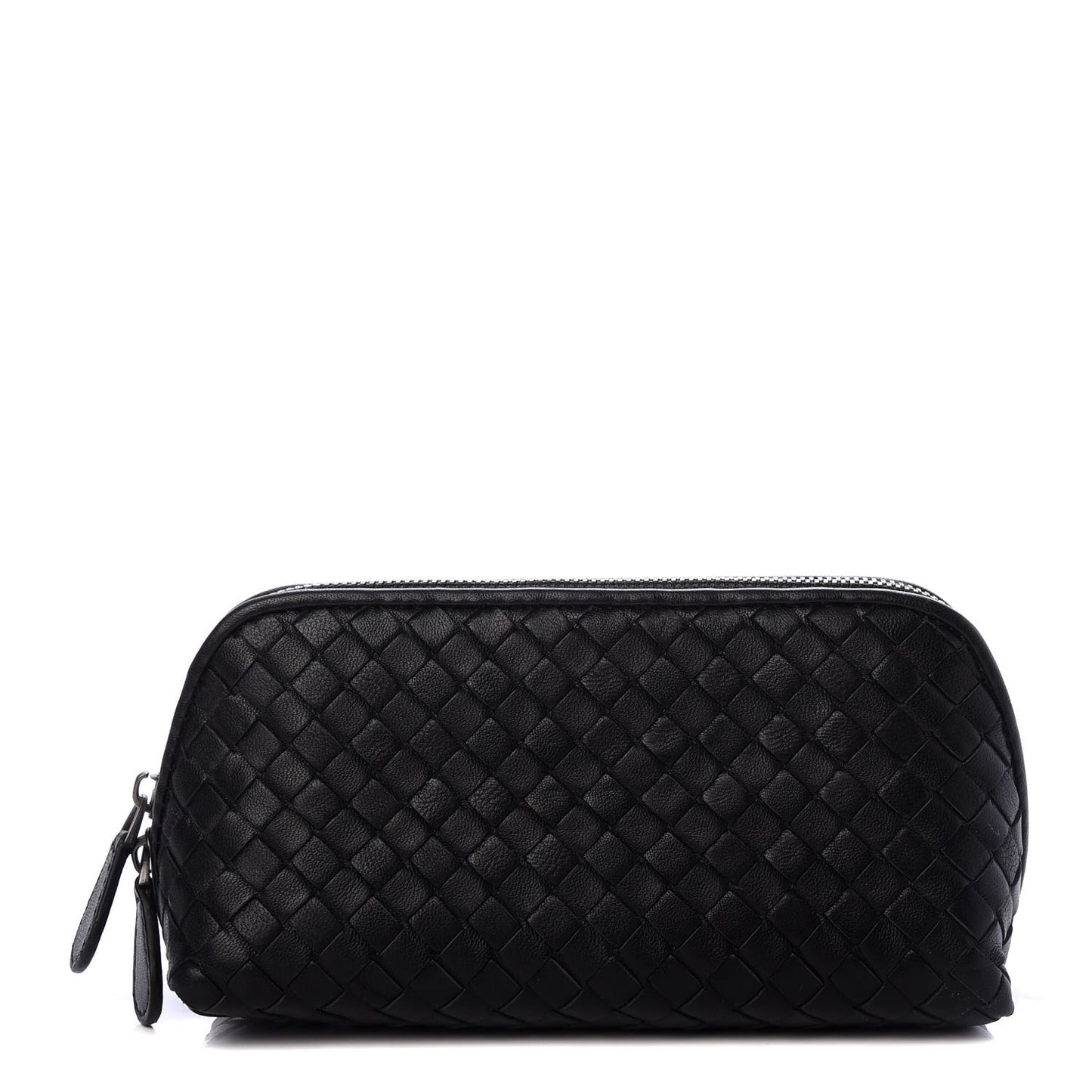 Nappa Intrecciato Cosmetic Case Black