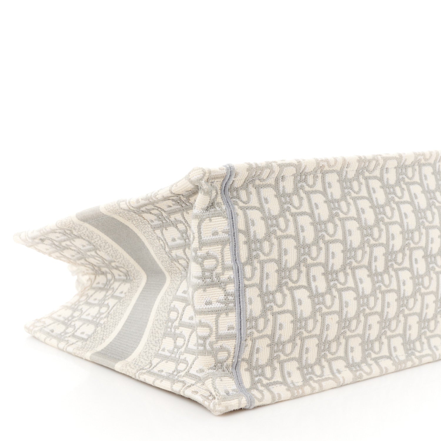 Christian Dior Oblique Medium Book Tote Grey 9 of 10