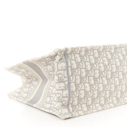 Christian Dior Oblique Medium Book Tote Grey 9 of 10