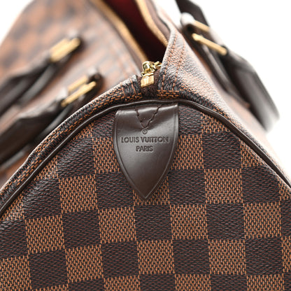 Louis Vuitton Damier Ebene Speedy 35 6 of 25