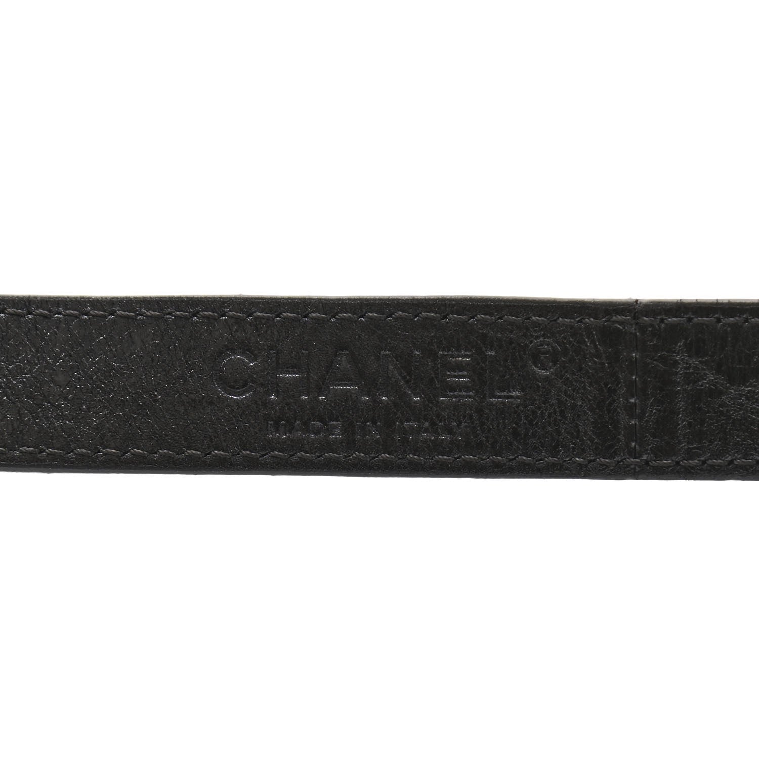 Chanel Glazed Calfskin Quilted 2.55 Reissue Flap Belt Bag Clutch 85 34 Black 6 of 11